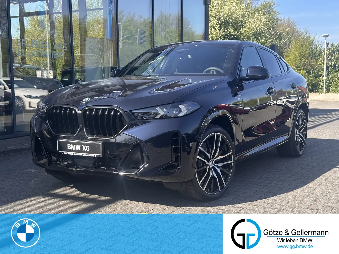 BMW X6 xDrive30d M Sport PRO //Pano Sitzbelüft. AHK Schwarz - 1
