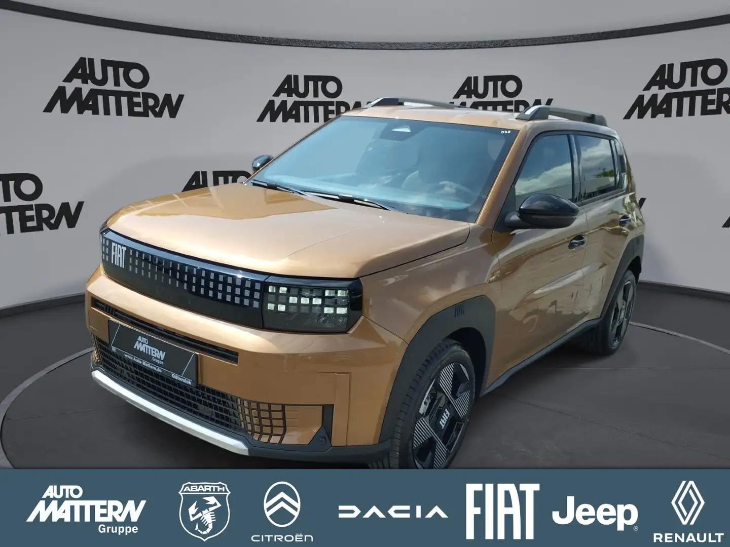 Fiat Grande Panda La Prima 44kWh Winterpaket. Brun - 1