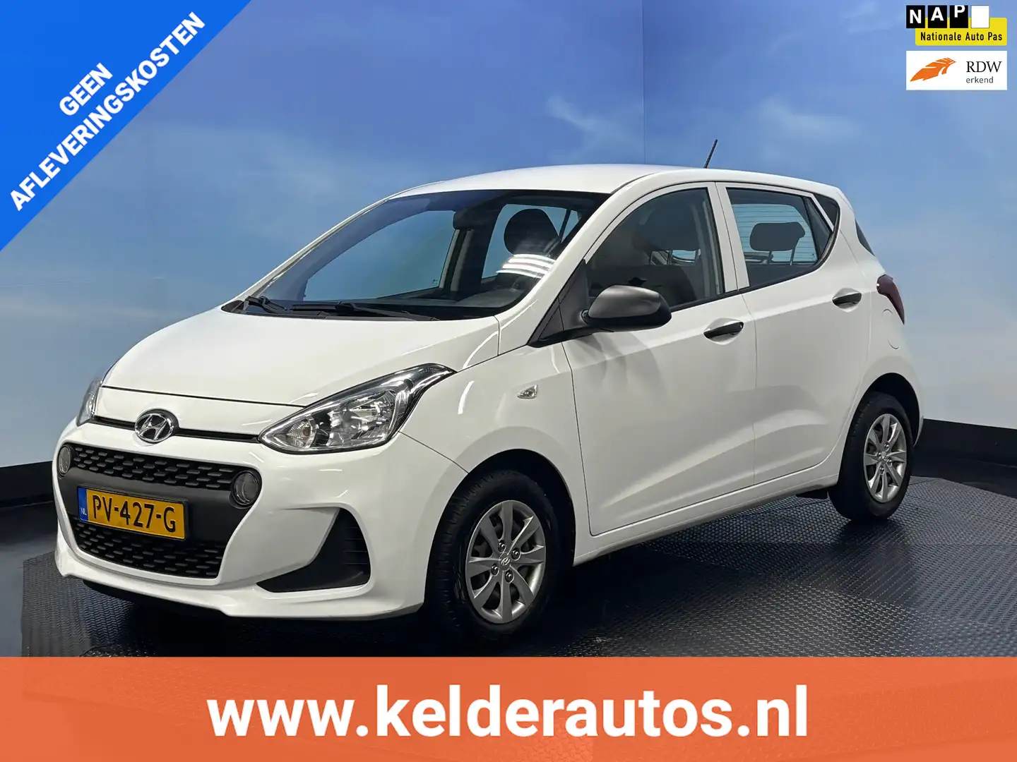 Hyundai i10 1.0i i-Motion Airco | Elktr pakket | 5 deurs Wit - 1