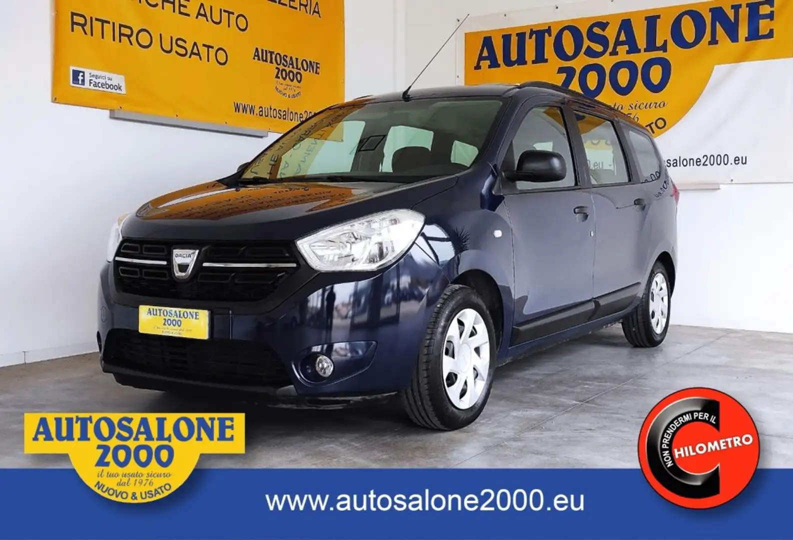 Dacia Lodgy 1.6 110CV GPL 7 posti Laurèate NEOPATENTATI Blu/Azzurro - 1