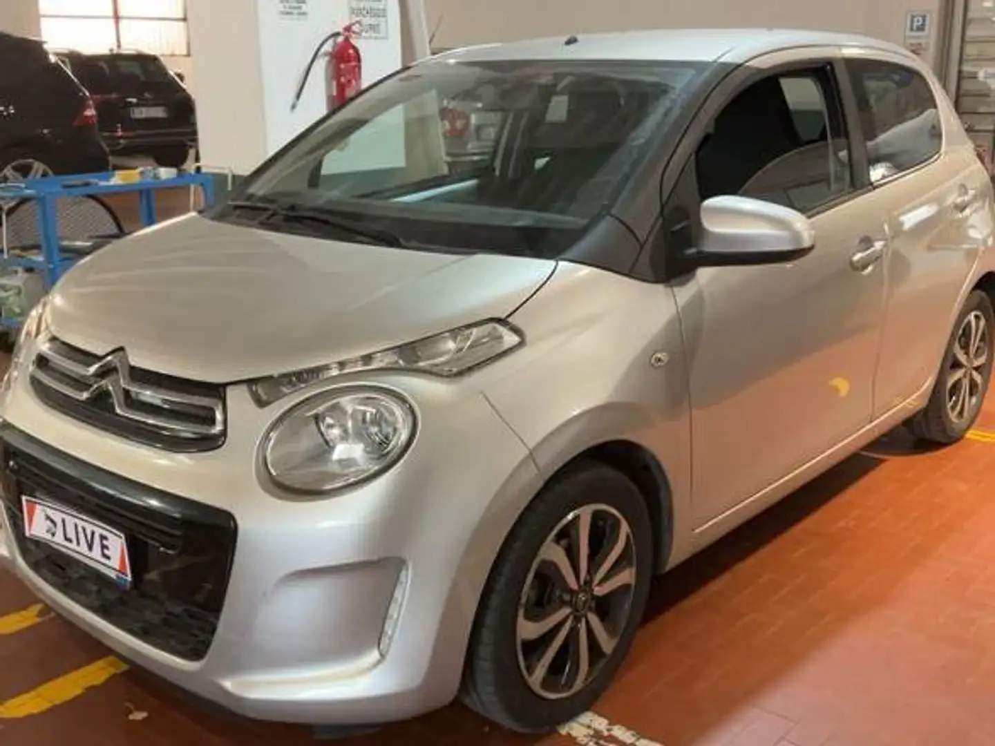 Citroen C1 C1 5p 1.0 vti Shine etg E6 AUTOMATICA 24000 KM Argento - 1