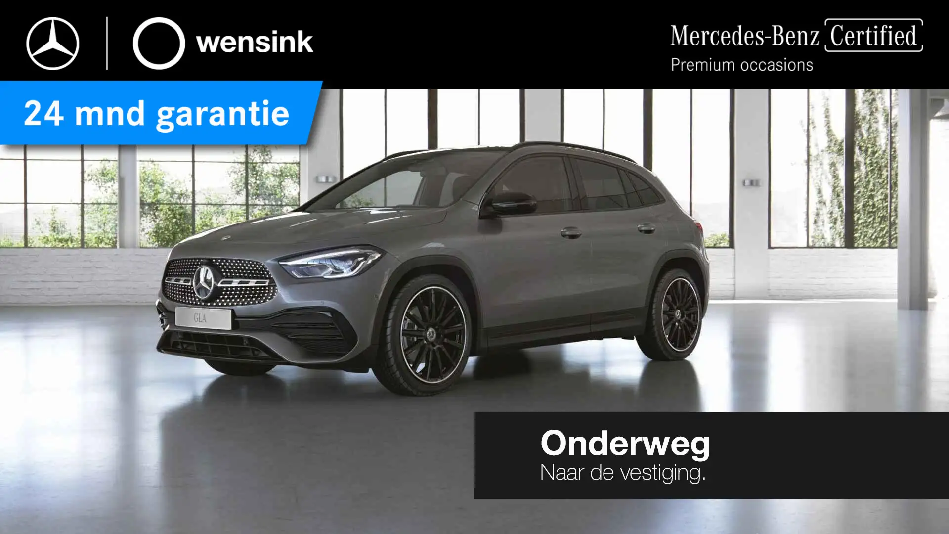 Mercedes-Benz GLA 200 AMG Line | Night | Panoramadak | Widescreen | Acht Gris - 1