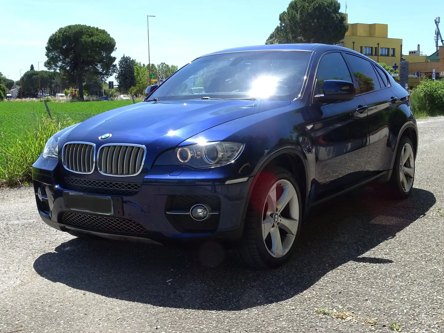 BMW X6 X6 xdrive40d Futura auto 8m E5 Bleu - 1