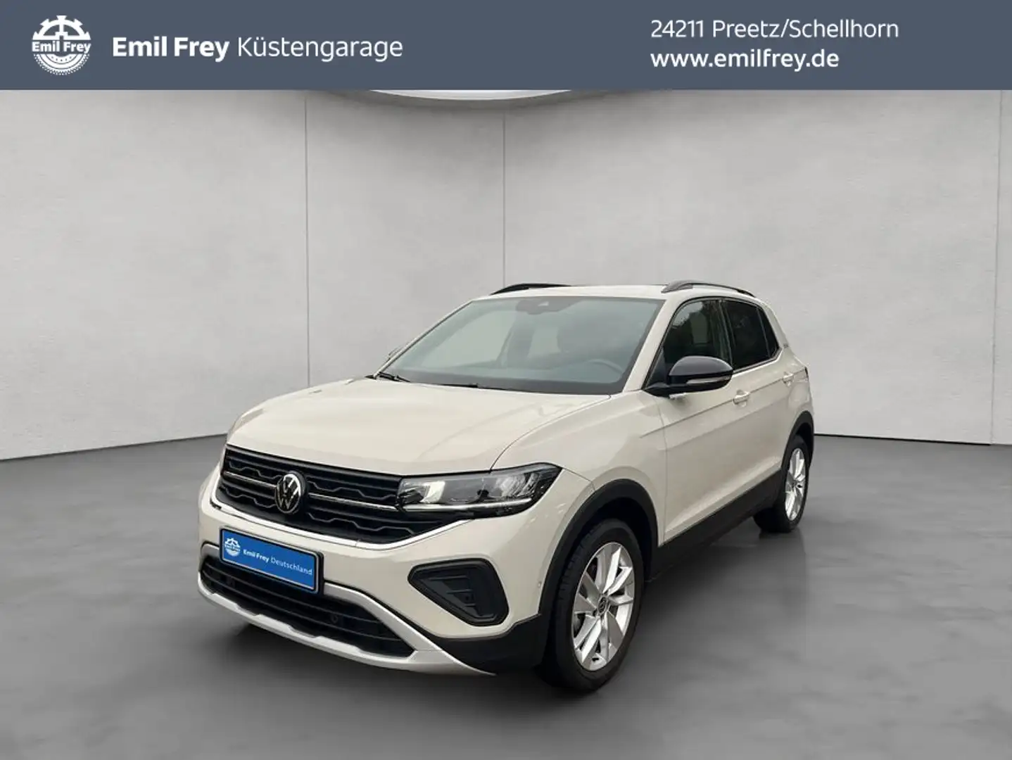 Volkswagen T-Cross 1.0 TSI Goal RFK Navi LED GJR Grau - 1