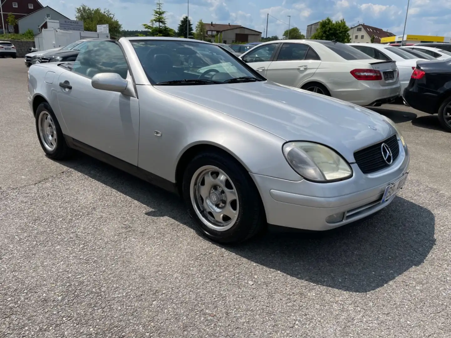 Mercedes-Benz SLK 200 AUTOMATIC KLIMA TÜV NEU Silber - 1