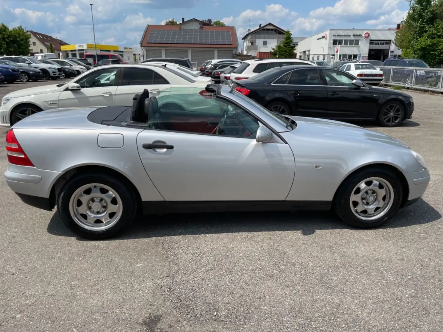 Mercedes-Benz SLK 200 AUTOMATIC KLIMA TÜV NEU Silber - 2