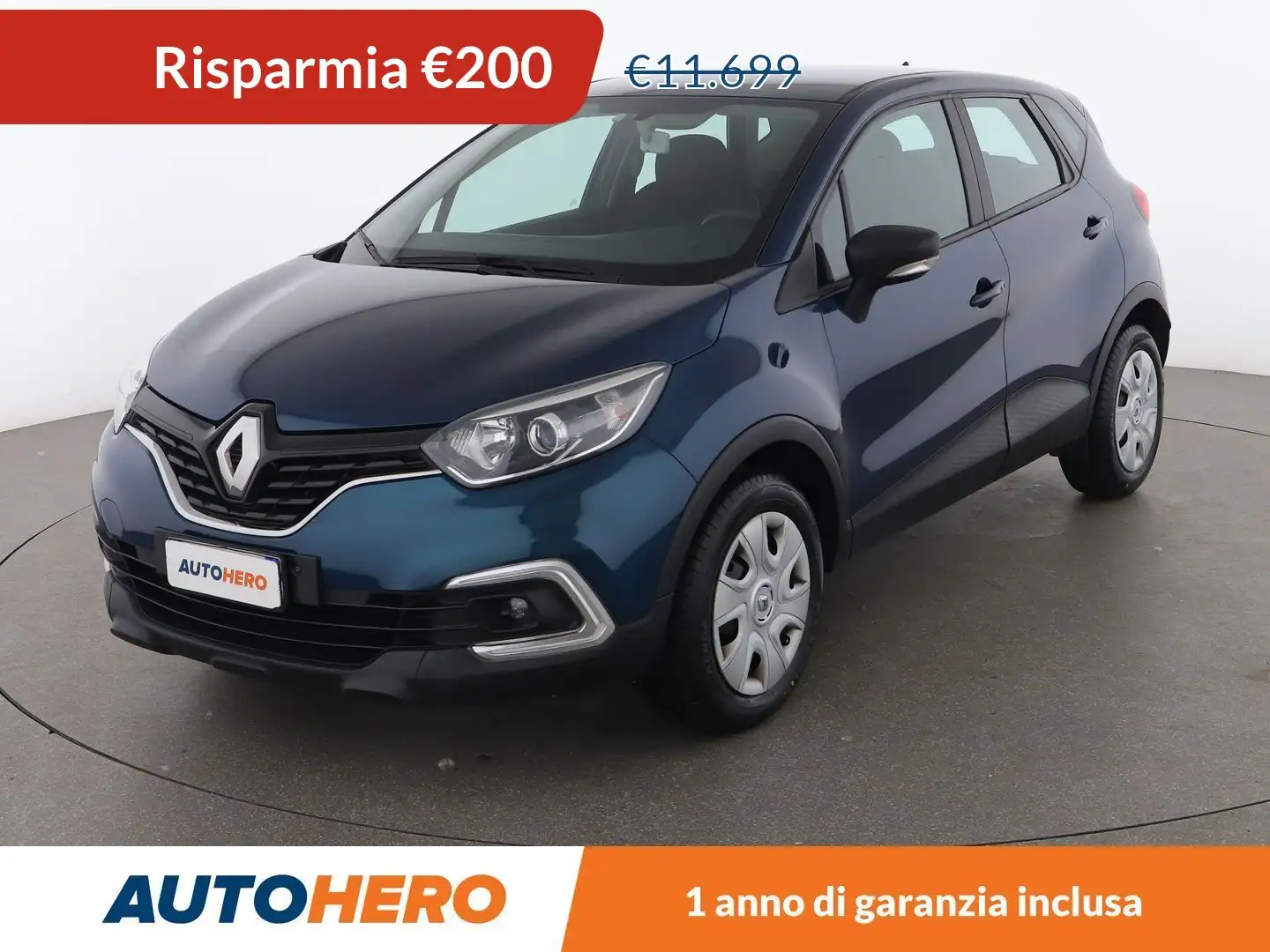 Renault Captur 1.5 dCi Energy Life 90 CV Blu/Azzurro - 1