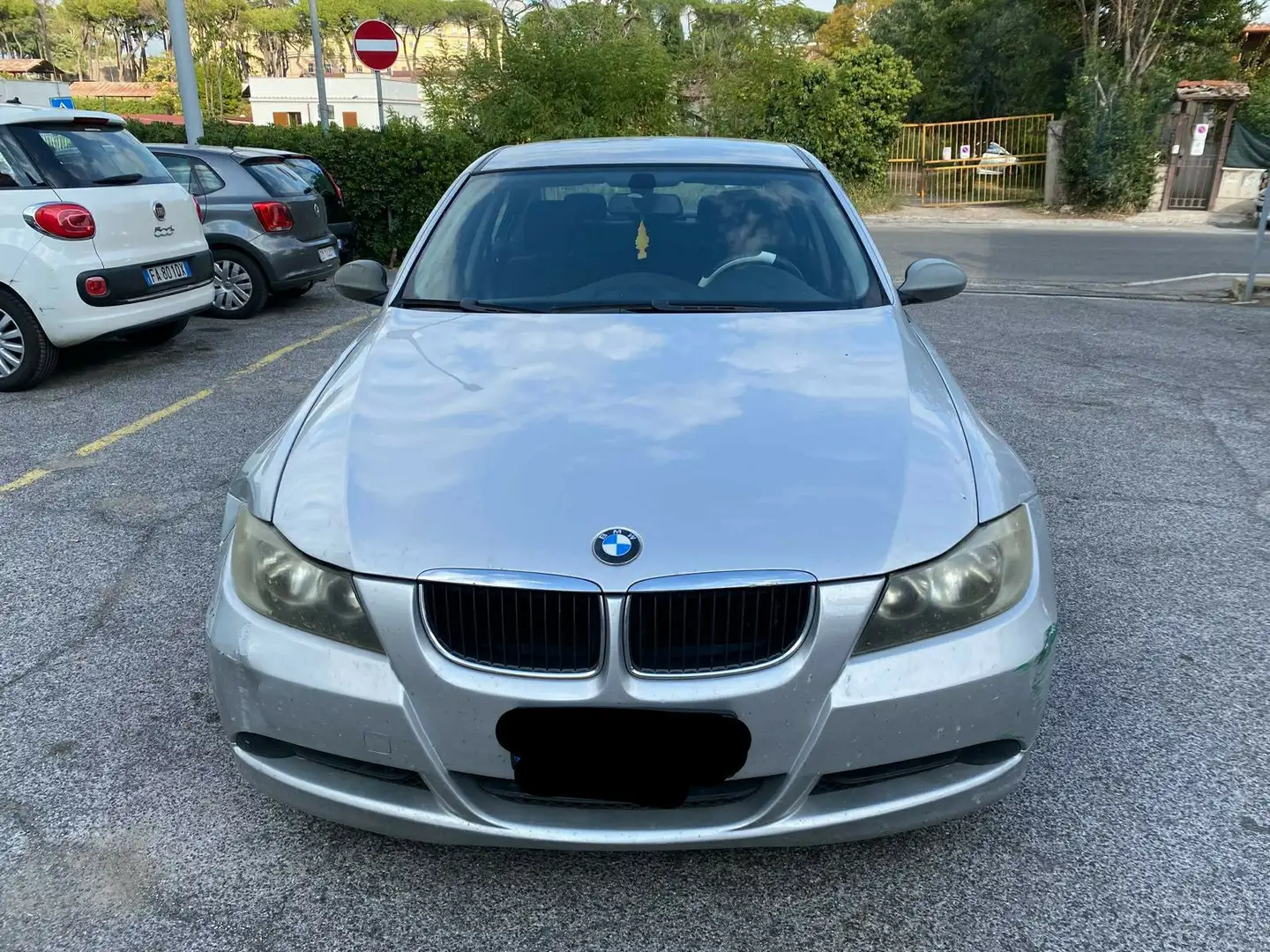 BMW 320 Serie 3 E90 Berlina 320d Msport Grigio - 1