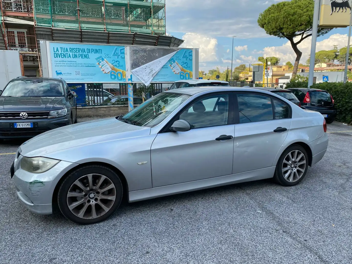 BMW 320 Serie 3 E90 Berlina 320d Msport Grigio - 2