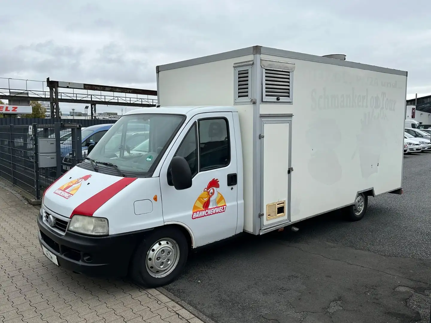 Fiat Ducato 2.8 JTD 3.5T LR Gill/ Imbiss Hähchenwagen Blanc - 1