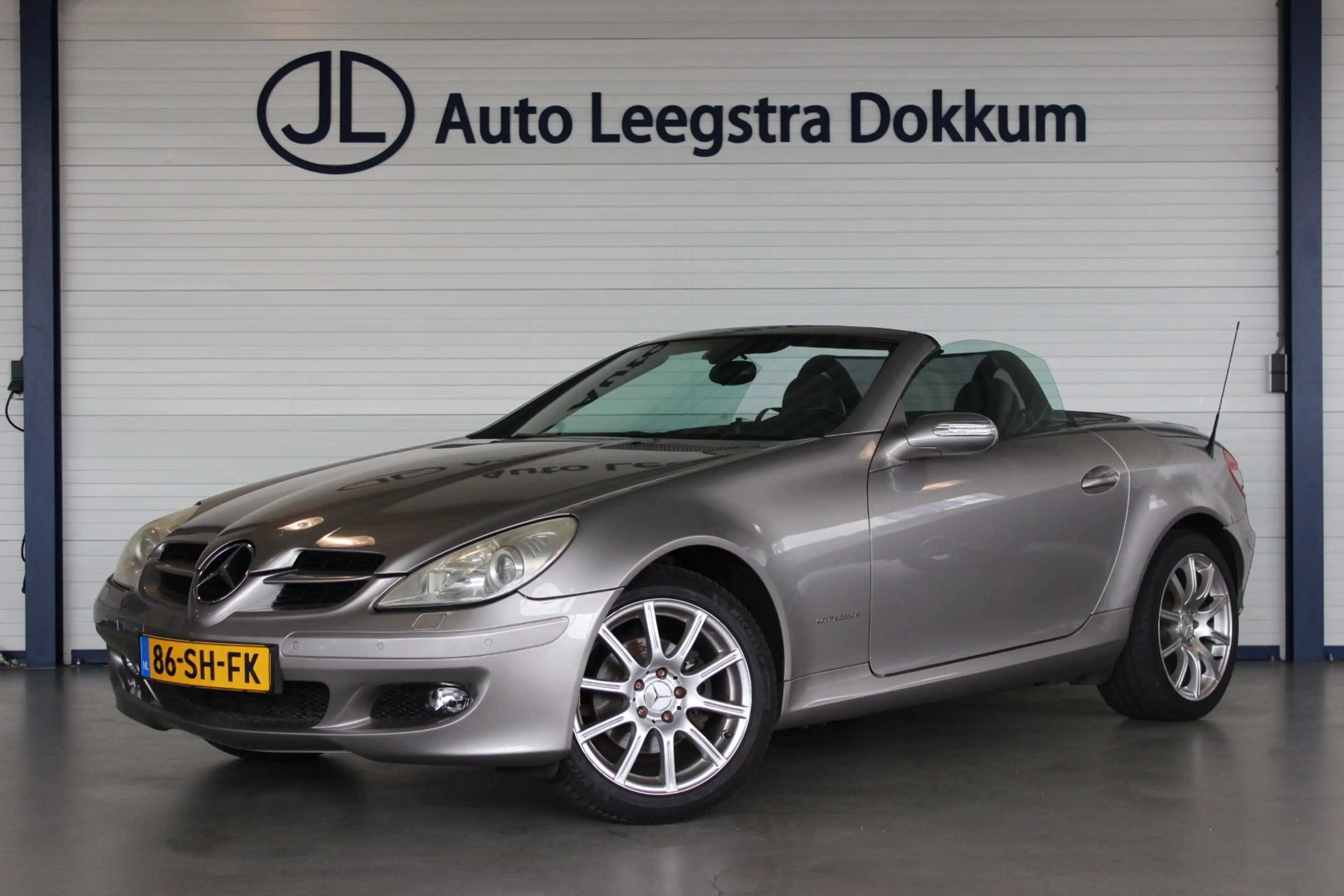 Mercedes-Benz SLK 200 Kompressor Airscarf | Leer | Bluetooth | Xenon | S