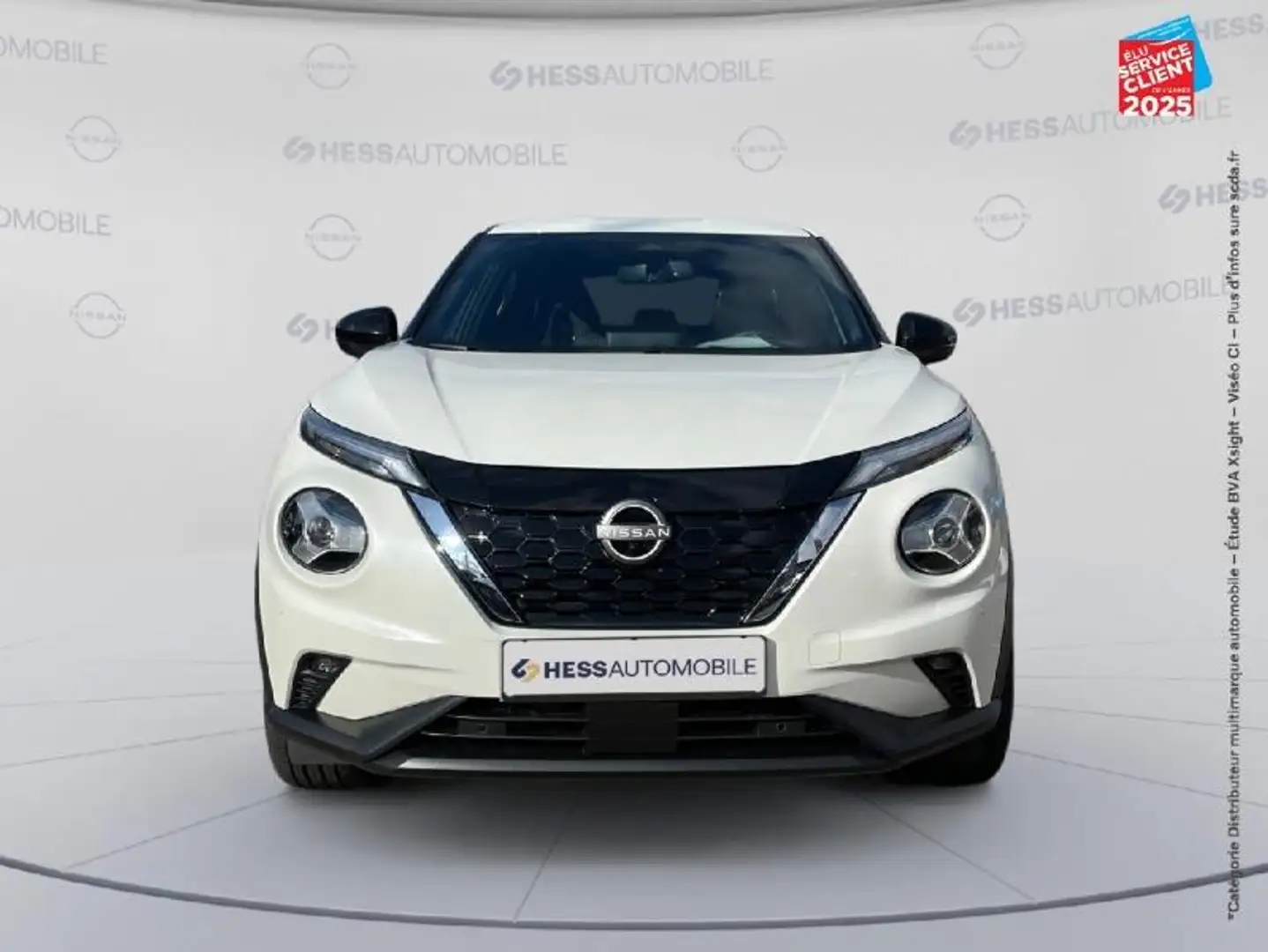 Nissan Juke 1.6 Hybrid 143ch Tekna 2023.5 Sieges cuir Camera Bose Blanc - 2