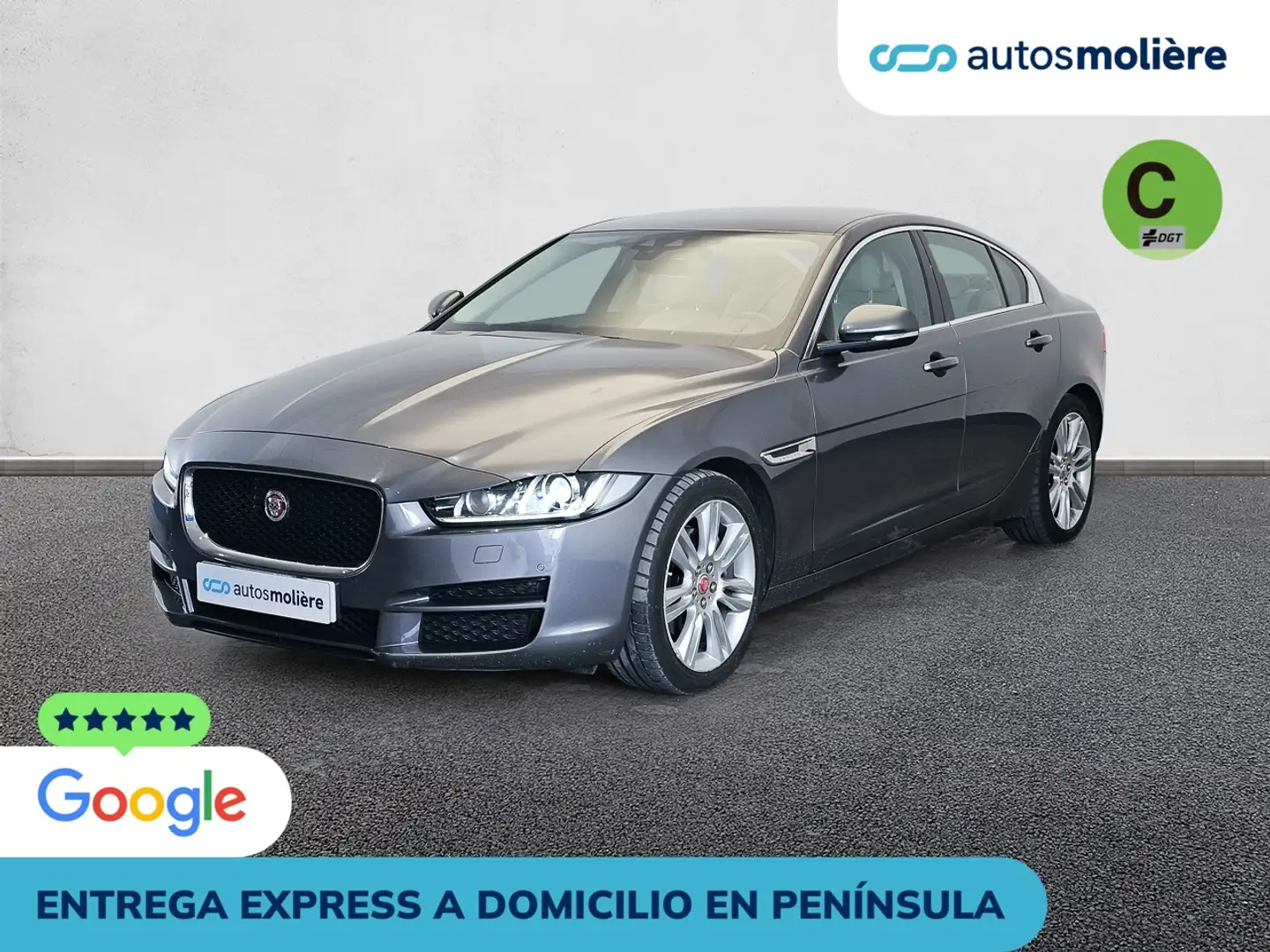 Jaguar XE 2.0 Diesel Prestige Aut. 180 Gris - 1