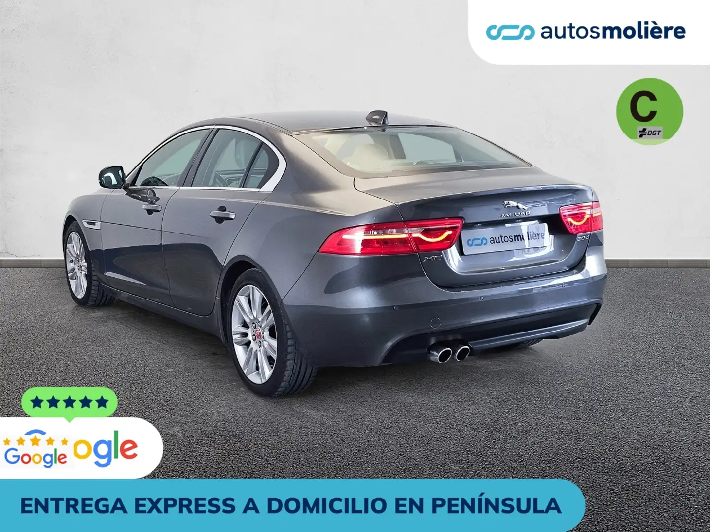 Jaguar XE 2.0 Diesel Prestige Aut. 180 Gris - 2