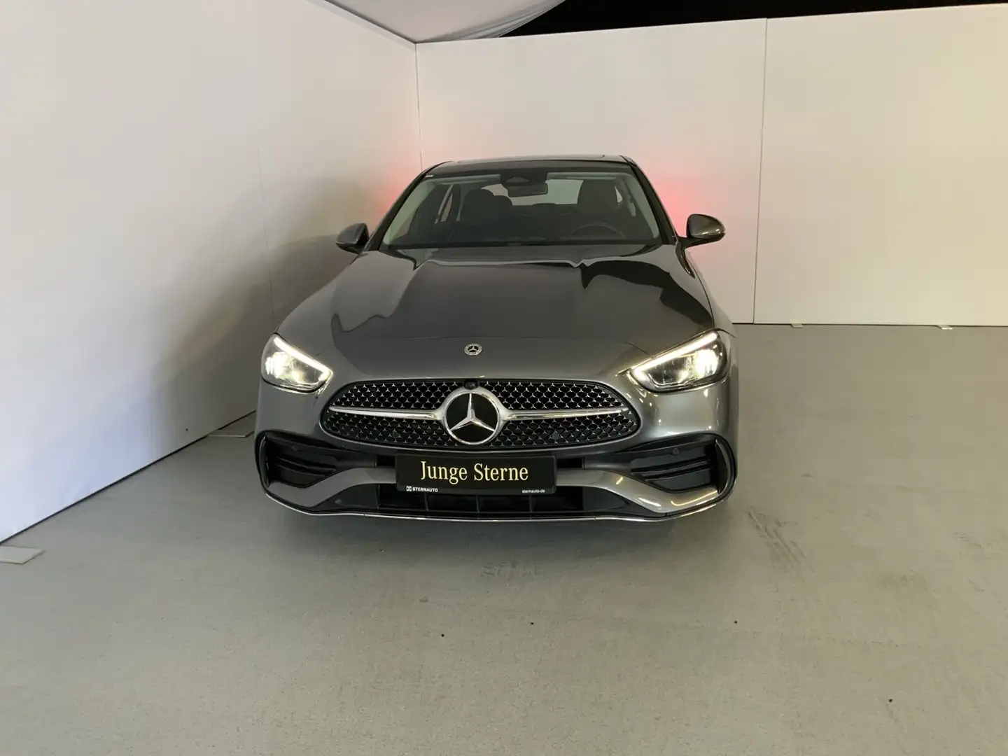 Mercedes-Benz C 200 C 200 AMG Schiebedach Assistenz-Pak Infotainment Grau - 2