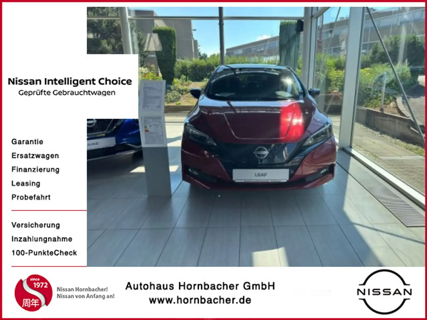 Nissan Leaf e+ N-Connecta 59kW + Winterpaket + LED Rot - 1