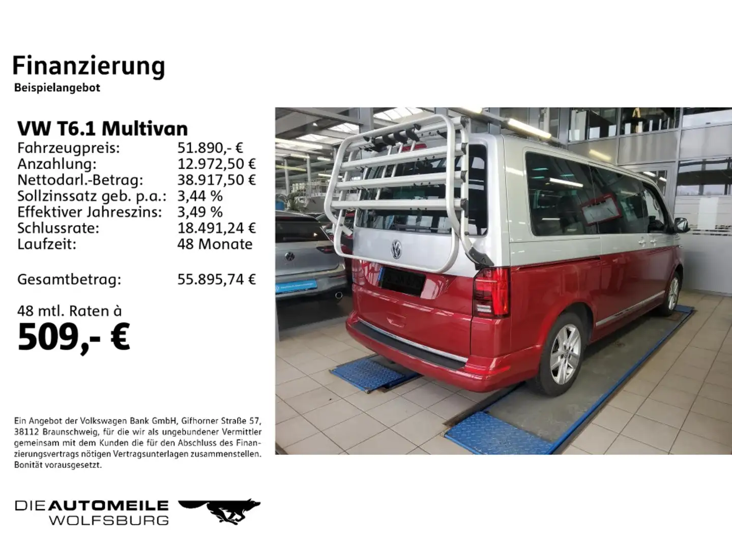 Volkswagen T6.1 Multivan 2.0 TDI DSG 4Motion Generation Six Silber - 2