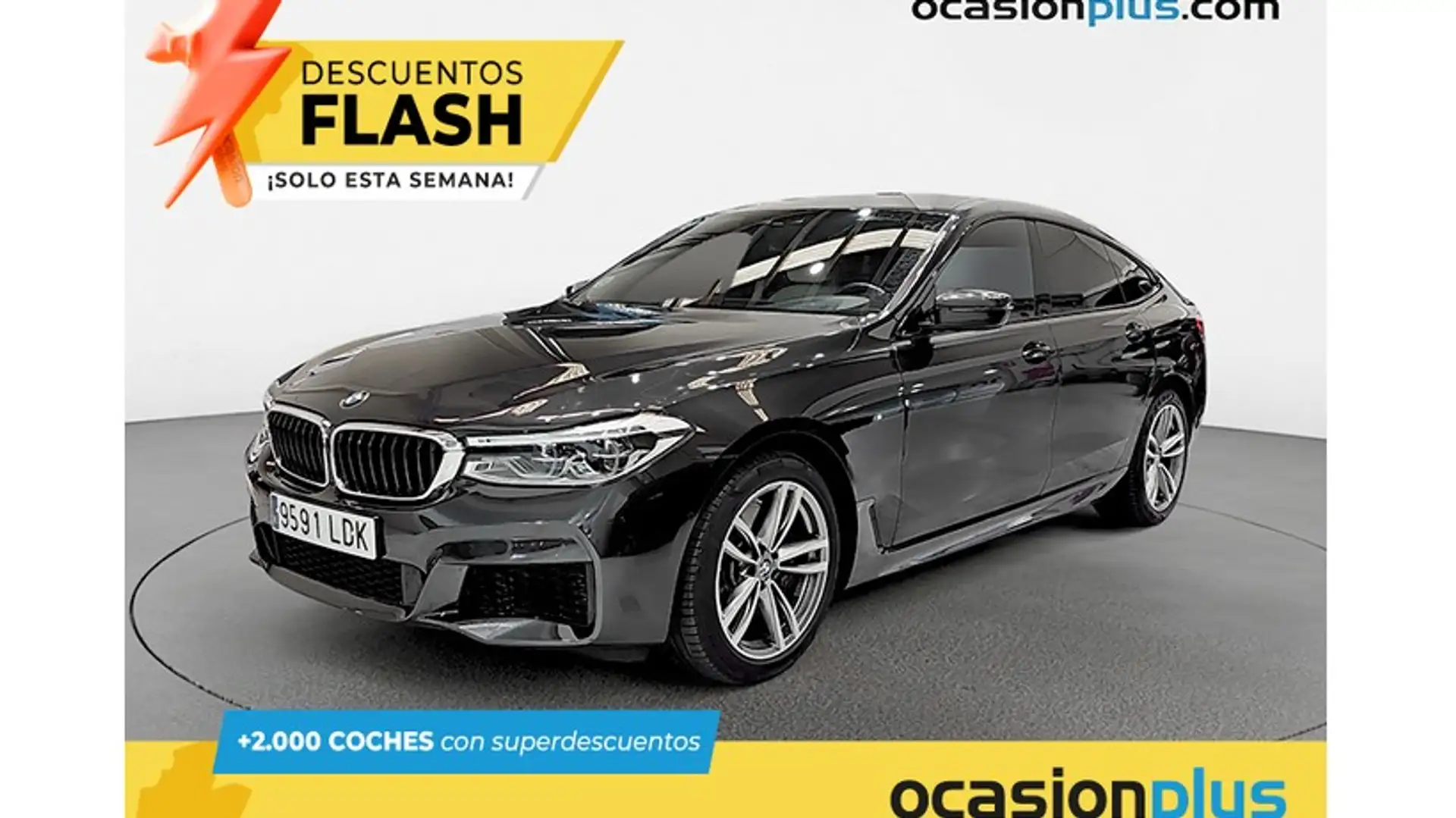 BMW 630 630dA Gran Turismo Gris - 1