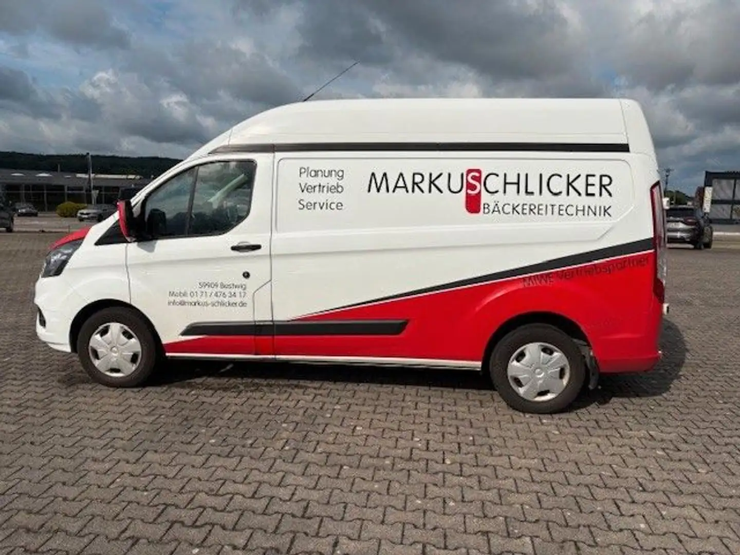 Ford Transit Custom Kasten 320 L2H2 Trend*Nav*Kam*AHK Blanc - 2