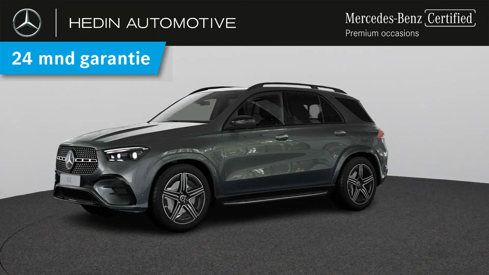 Mercedes-Benz GLE 400 E 4Matic AMG Line | Panoramisch Dak | Trekhaak |Di Grijs - 1