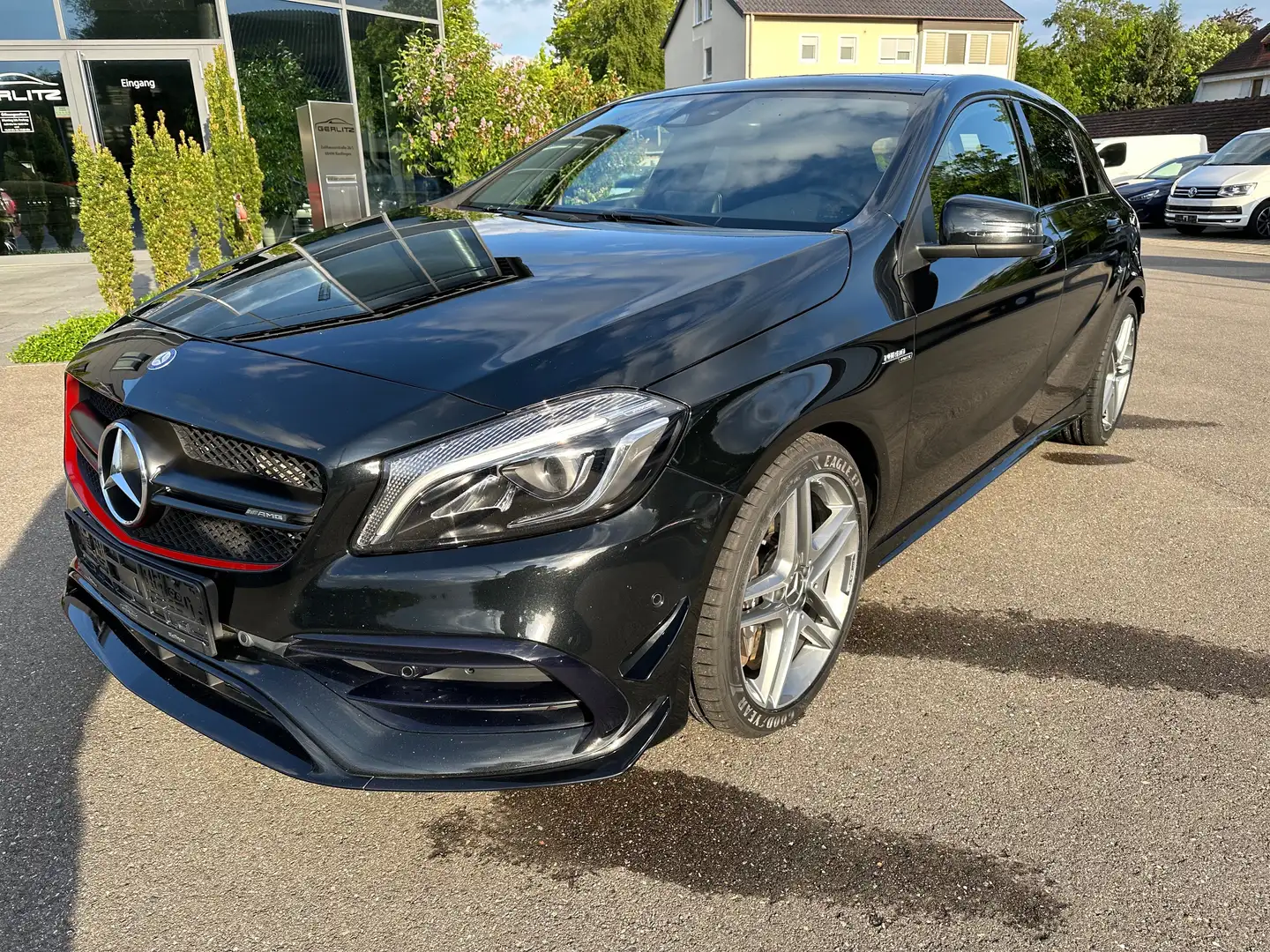 Mercedes-Benz A 45 AMG A 45 AMG 4Matic RFK/NAVI/LED Zwart - 1