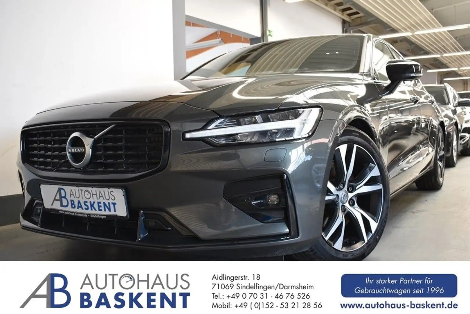 Volvo S60 Lim. R Design*LED*KAMERA*LEDER*4x.SHZ*PDC* Grau - 1