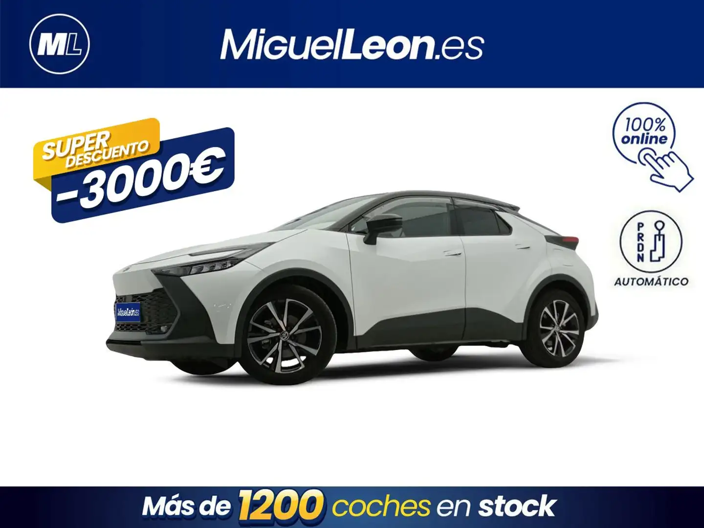 Toyota C-HR 125H Advance Blanco - 1