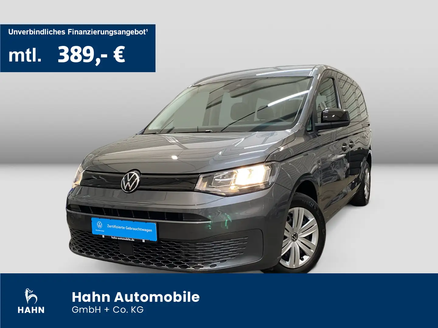 Volkswagen Caddy 2.0 TDI DSG 7-Sitzer Bluetooth Klima Grau - 1