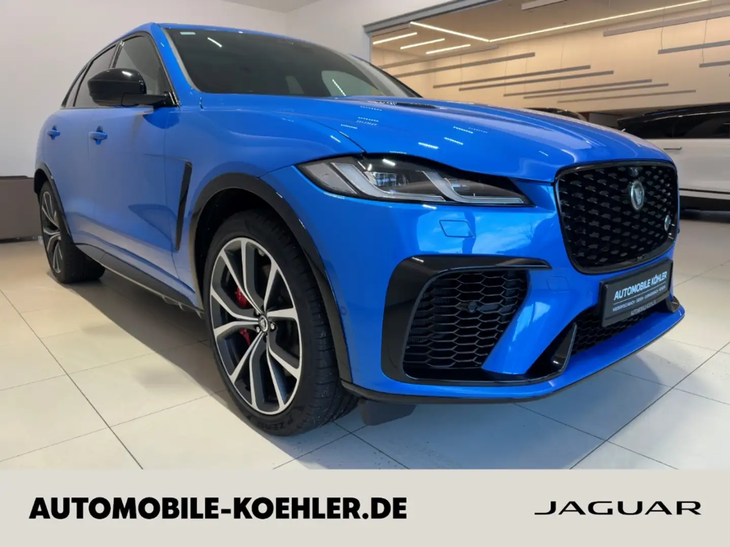 Jaguar F-Pace SVR P575 Edition PANODACH BLACK-PACK 22'' Blue - 1