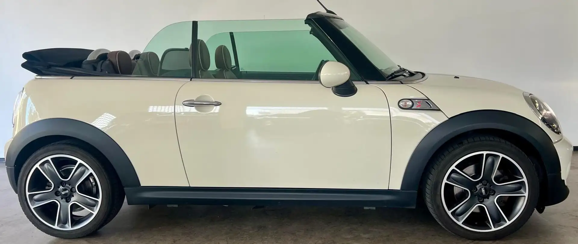 MINI Cooper S Cabrio Chilli Temp Leder Shz PDC Weiß - 2