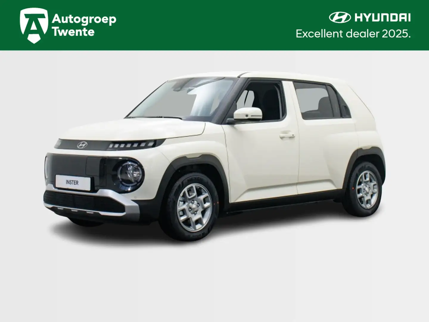 Hyundai Inster Electric 49 kWh Pulse Automaat (Unbleached Ivory) Wit - 1