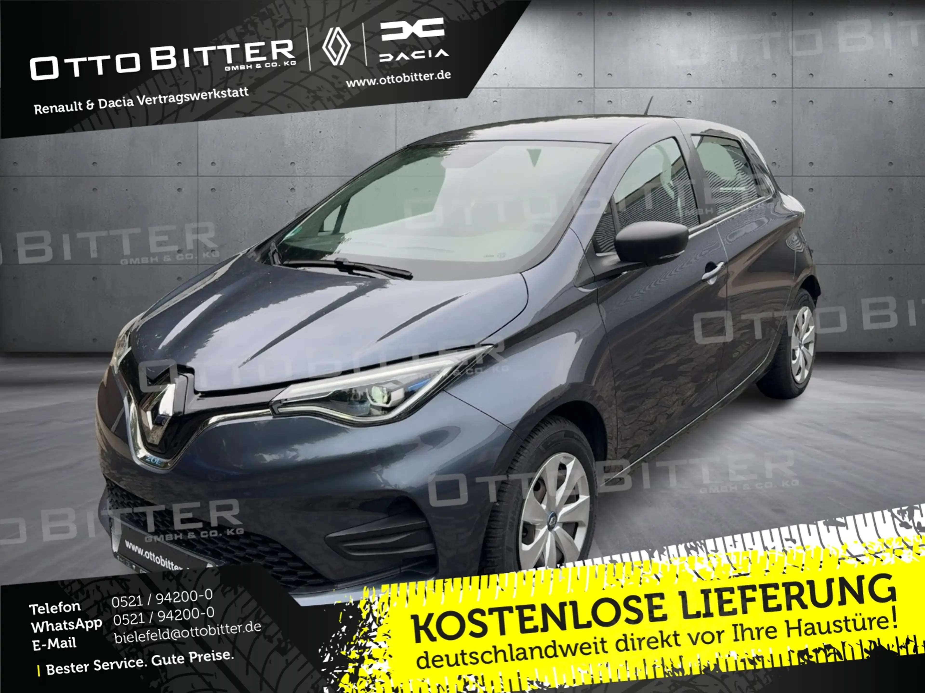 Renault ZOE LIFE Batteriemiete R110 Z.E.40 GANZJAHRESR