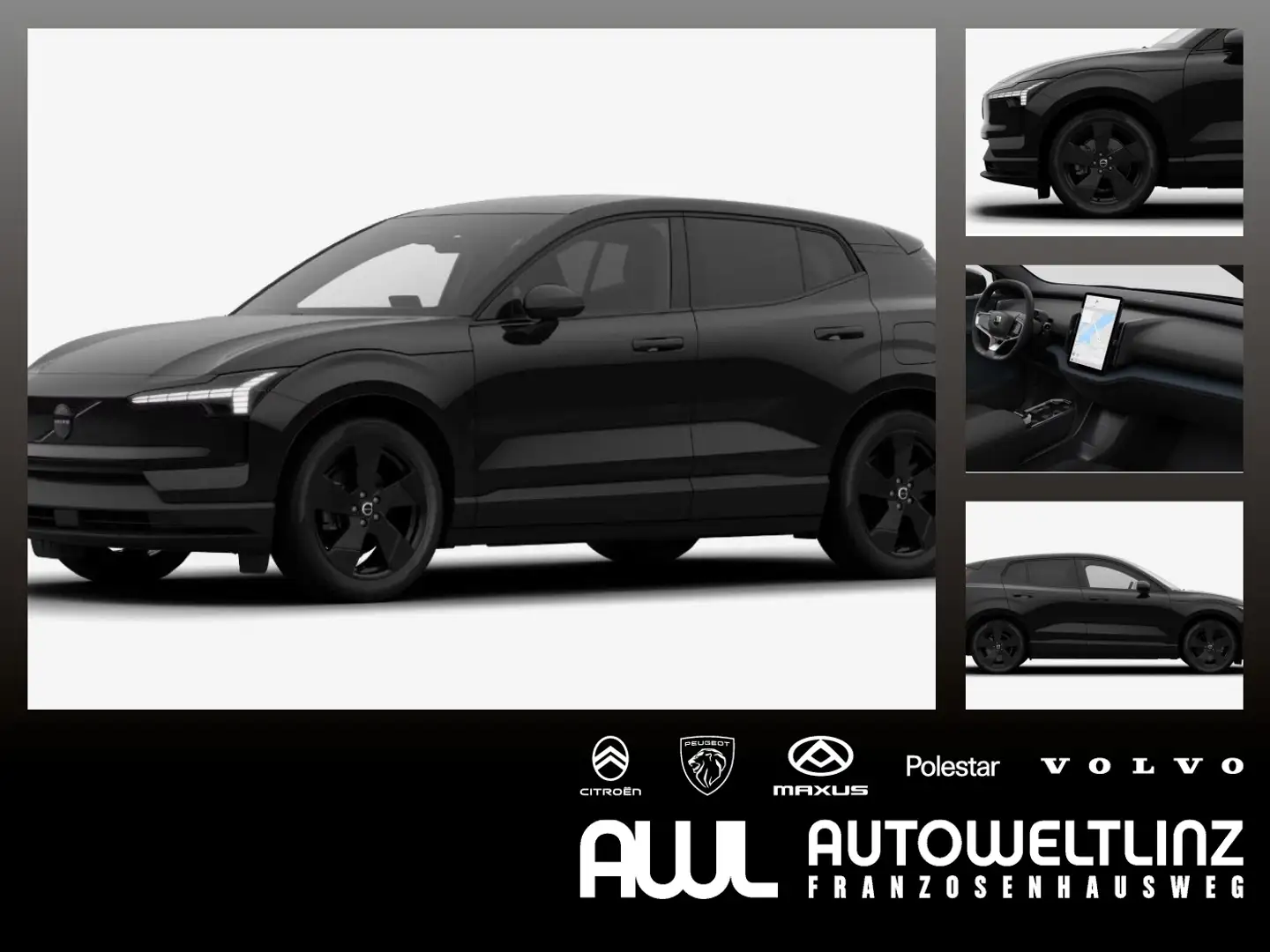 Volvo EX30 Extended Range Ultra Black Edition Schwarz - 1