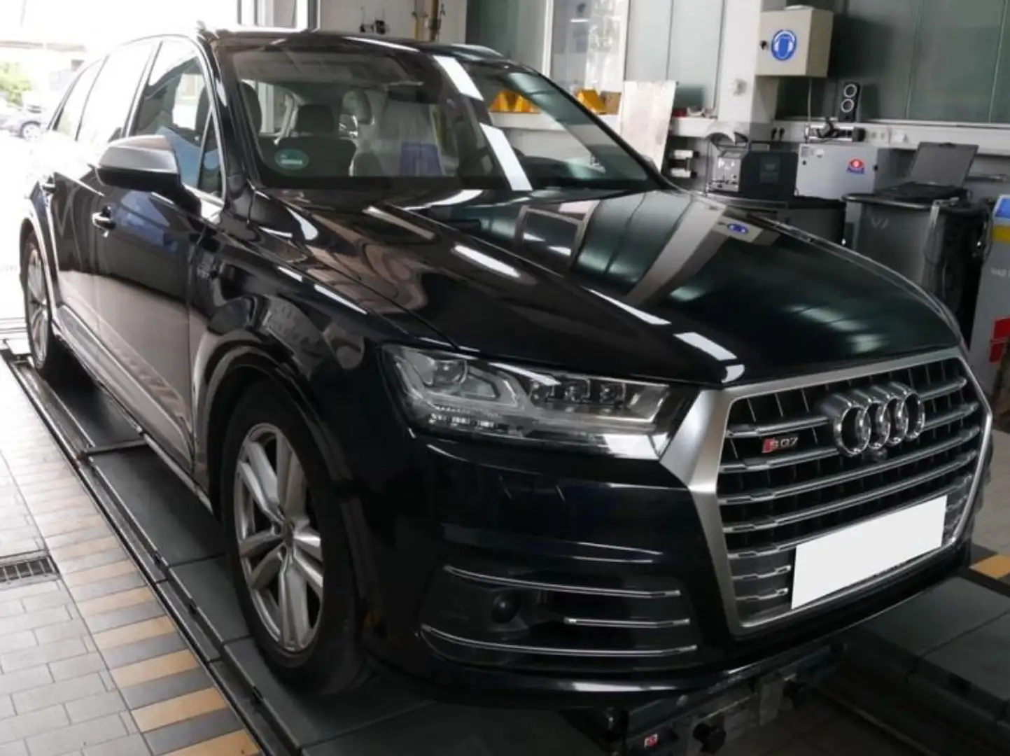 Audi SQ7 4.0 TDI quattro Head Up Nachtsicht Blau - 1