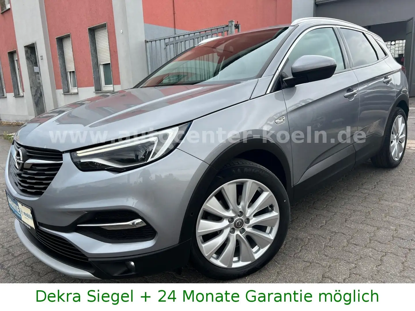 Opel Grandland X Innov.Auto.Lede.LED.Kam.AHK.1-Hand Gris - 1
