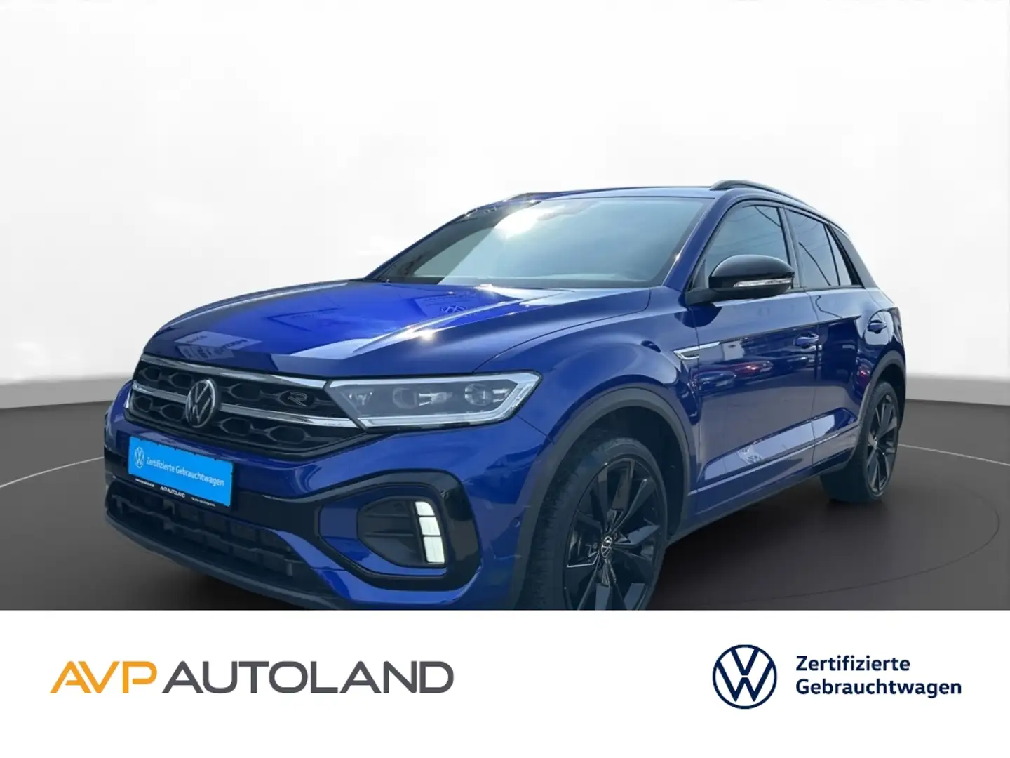 Volkswagen T-Roc 1.5 TSI DSG R-Line BLACK STYLE | NAVI | Blauw - 1