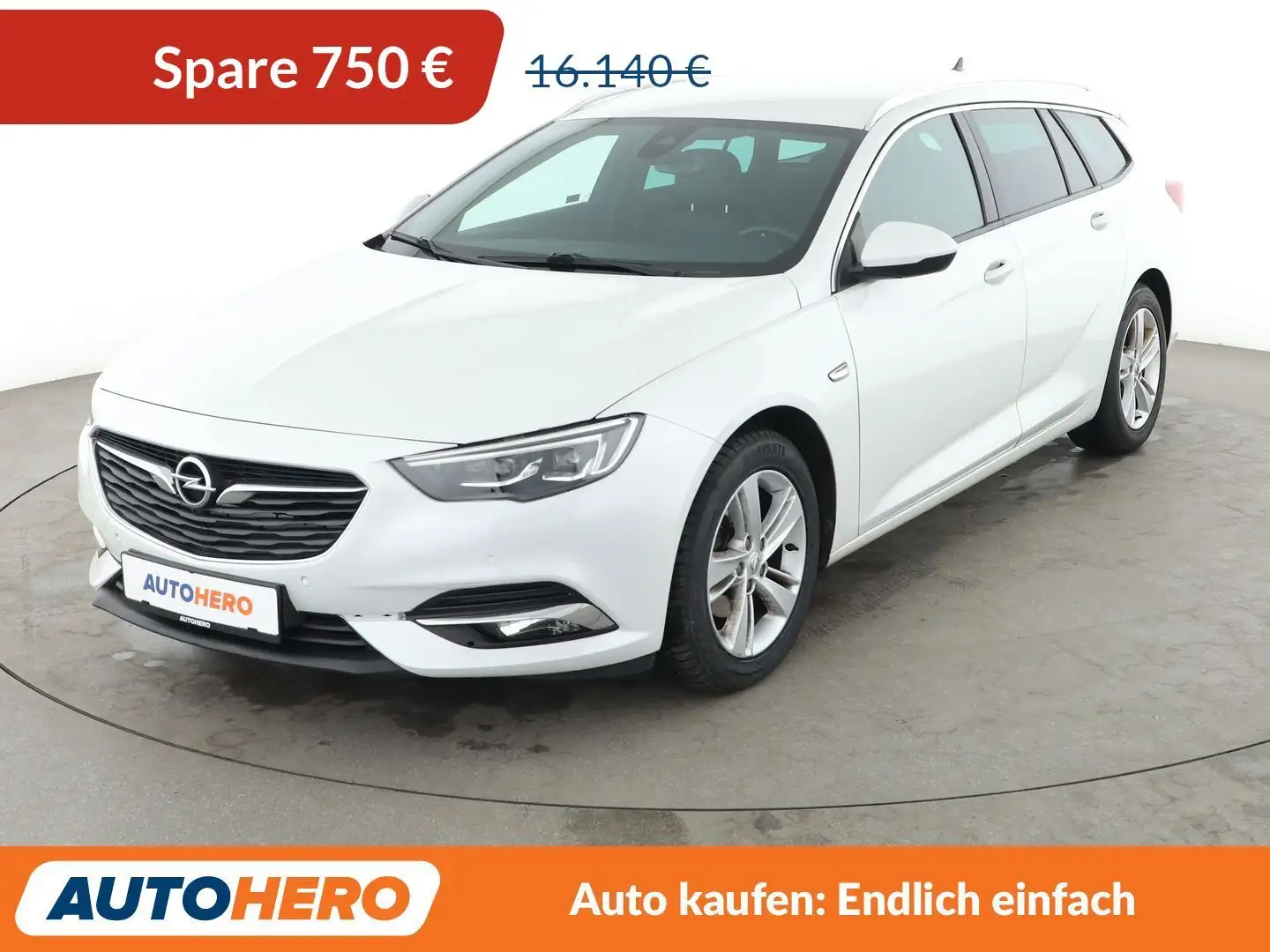 Opel Insignia 1.6 CDTI DPF Innovation Aut.*NAVI*LED*TEMPO*CAM* Blanc - 1