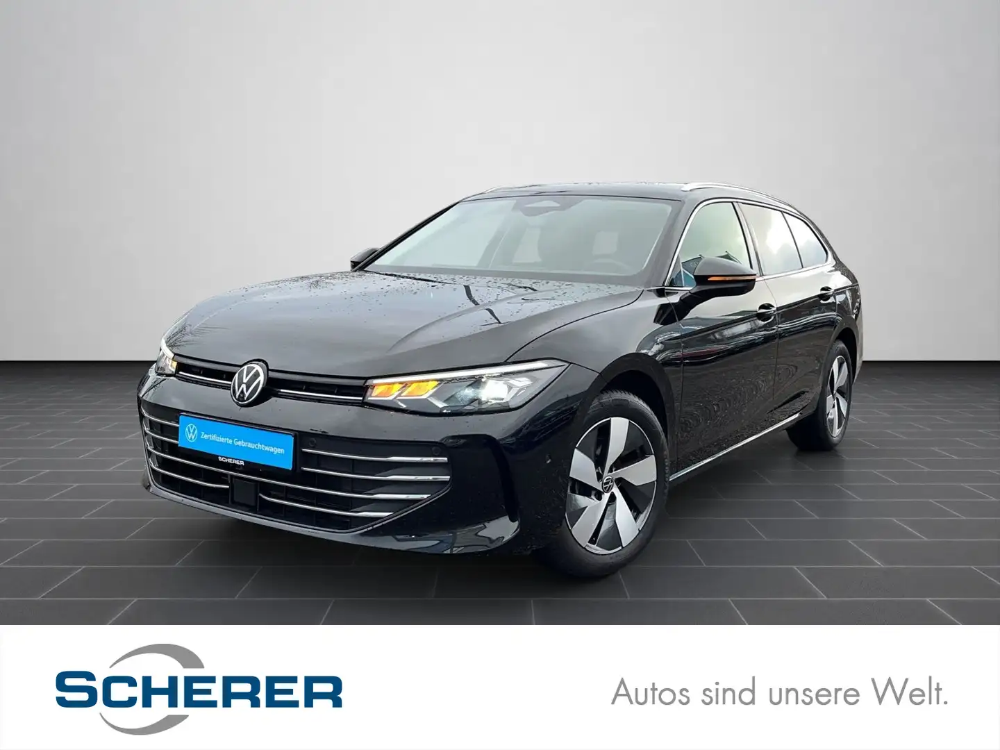 Volkswagen Passat Variant 1.5 eTSI DSG Business LED+AHK+ACC Schwarz - 1