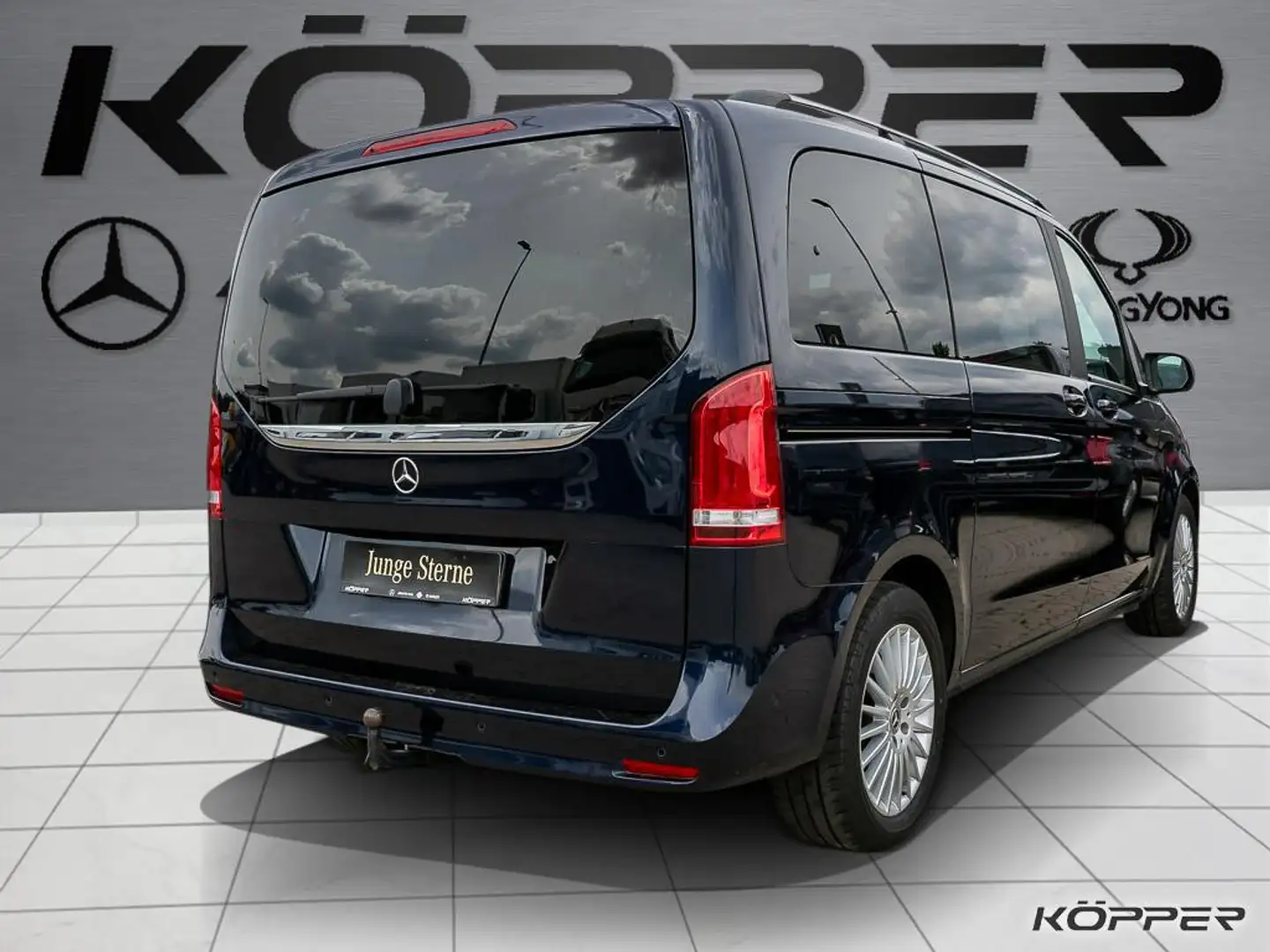Mercedes-Benz V 220 d EDITION K AHK Navi Standhzgl. Kamera LED Синій - 2
