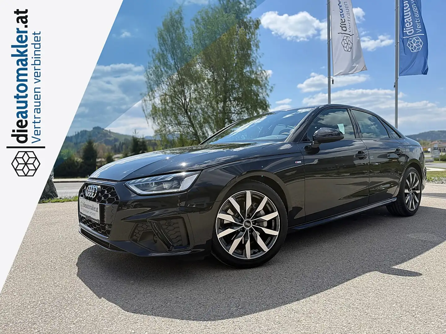 Audi A4 40 TDI quattro S-line S-tronic *NAVI*VIRTUAL*KA... Schwarz - 1