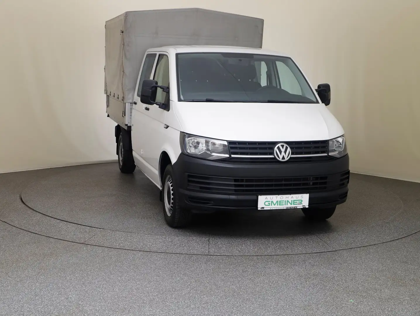 Volkswagen T6 Transporter VW T6 Doka-Pritsche TDI Weiß - 2