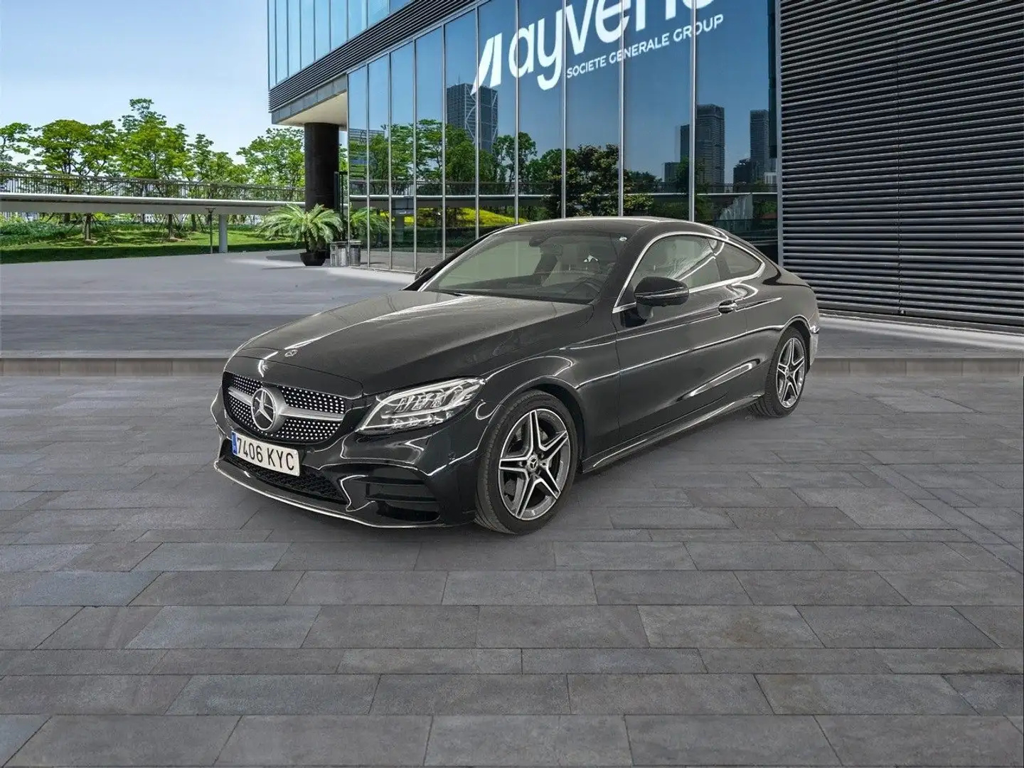 Mercedes-Benz C 220 Coupé 220d 9G-Tronic Negro - 1