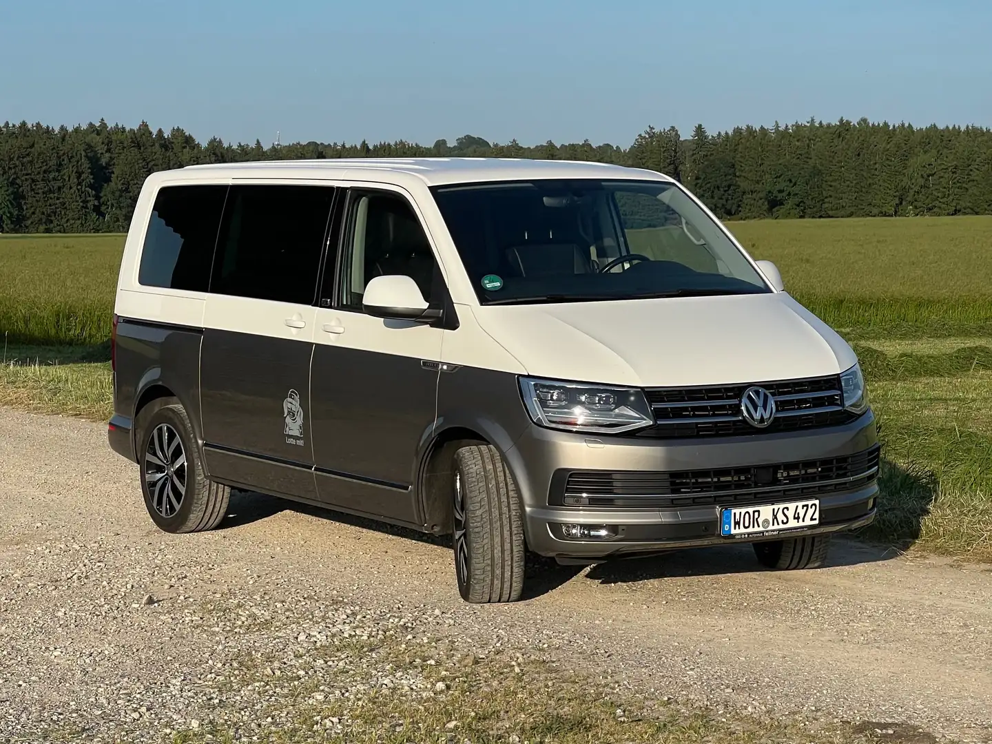 Volkswagen T6 Multivan Transporter T6 TDI BMT DSG Kurz Business Weiß - 1
