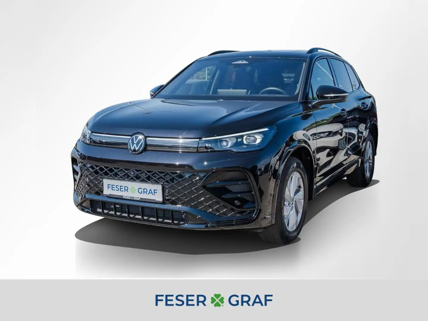 Volkswagen Tiguan 2.0 TDI DSG 4M R-Line AHK Matrix Standhei Schwarz - 1