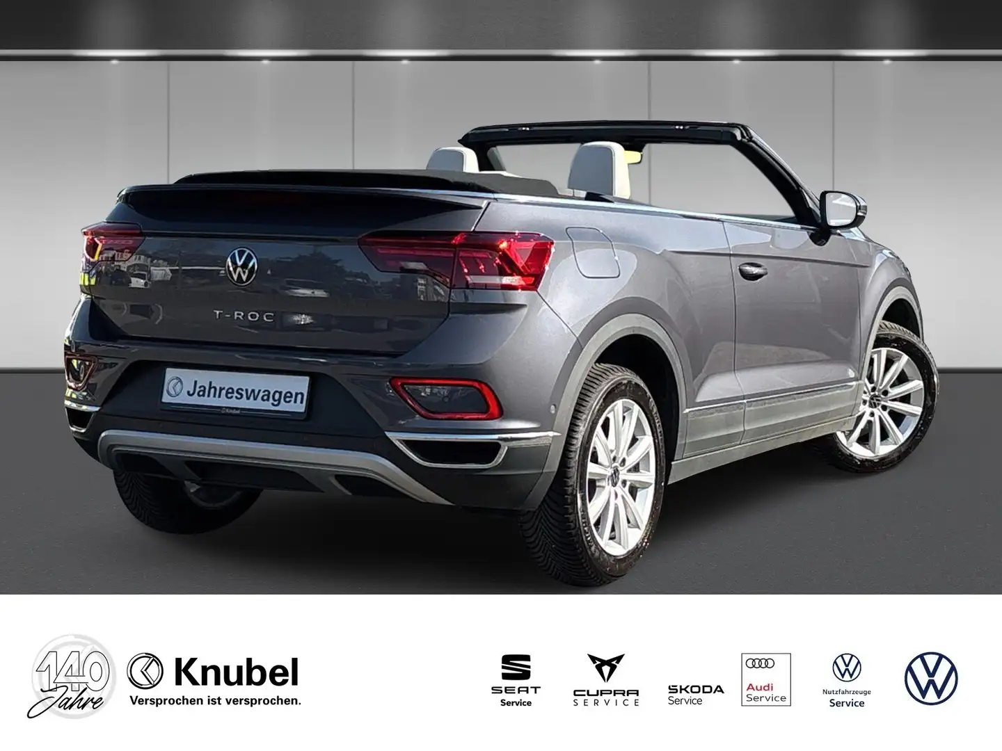 Volkswagen T-Roc Cabriolet Style 1.5 TSI DSG Standhz. beats LED+... Grijs - 2