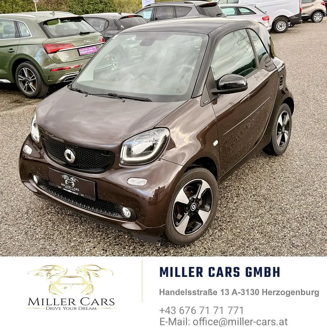 smart city-coupé/city-cabrio Smart fortwo Perfect *Servicegepflegt mit Garan... Brun - 1