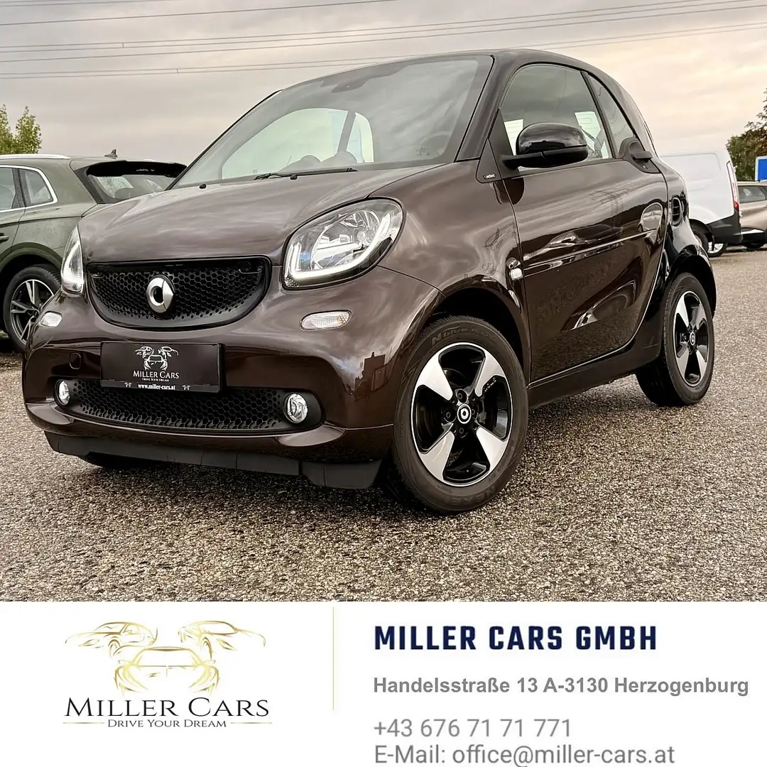 smart city-coupé/city-cabrio Smart fortwo Perfect *Servicegepflegt mit Garan... Brun - 2