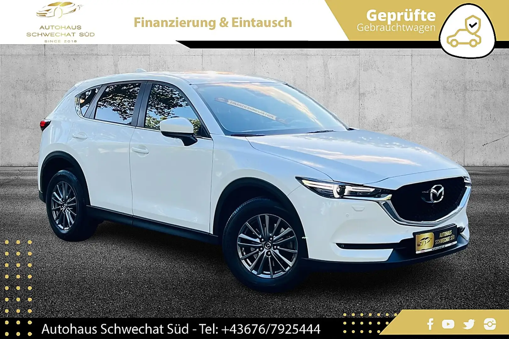 Mazda CX-5 CD150 Takumi // HEAD-UP // 360*GRAD KAMERA // A... Weiß - 1