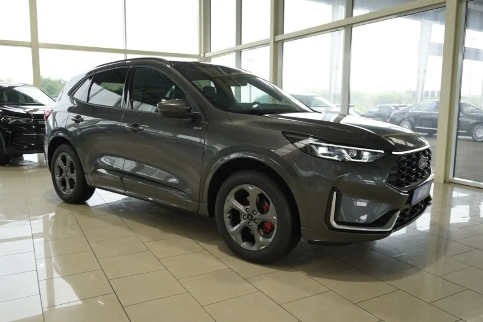 Ford Kuga ST-Line X 2,5 FHEV AWD Pano/AHK/Matrix/el.Klappe Grau - 2