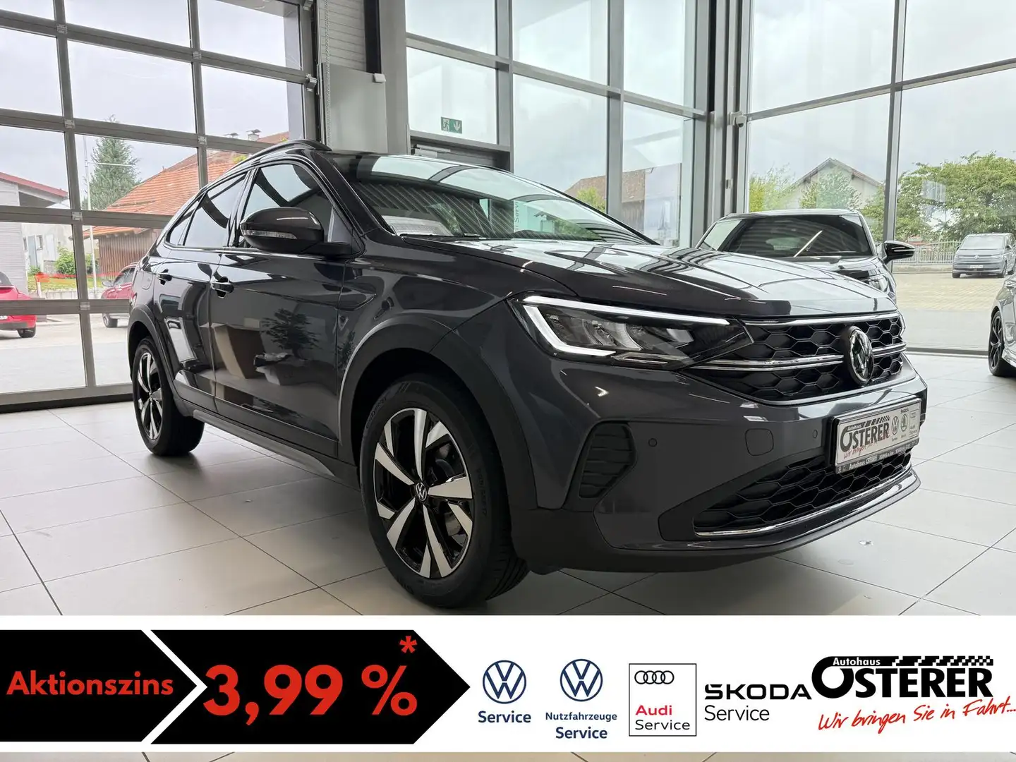 Volkswagen Taigo Limited 1,0 TSI-DSG-5 Jahre Garantie-AHK-Rückfahrk Grau - 1